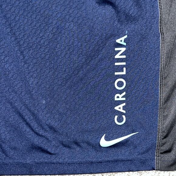 Nike 2 Tone UNC North Carolina Tar Heels  🏀 Basketball Work Out Gym Shorts XL - Picture 10 of 10